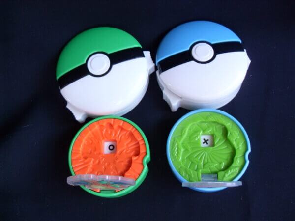 Pokeball launchers and inner toy.