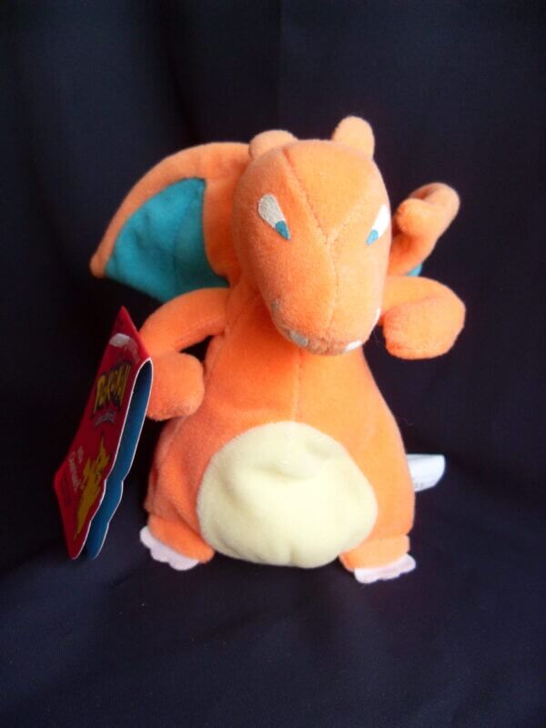 1999 Pokemon plush toy Charizard.