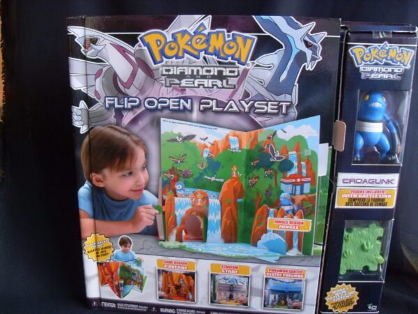 Pokemon Diamond and Pearl themed Pop-Up book playset.