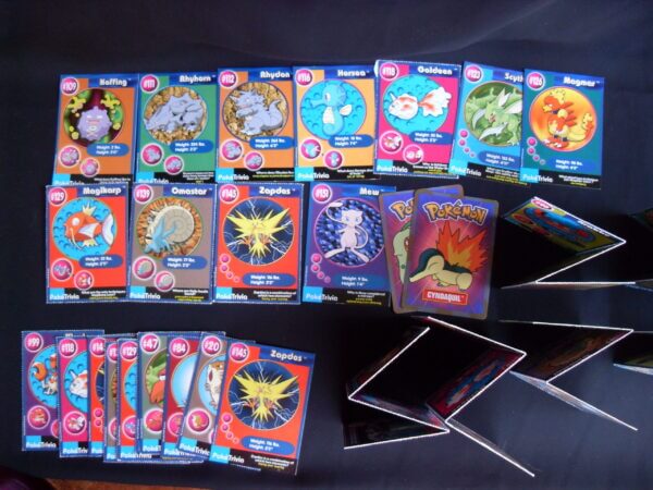 1999 Burger King Pokemon promotion, collectible trading cards.