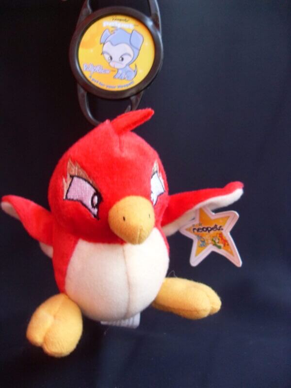 2005 Neopets McDonald's promo plush toy, Red Pteri.