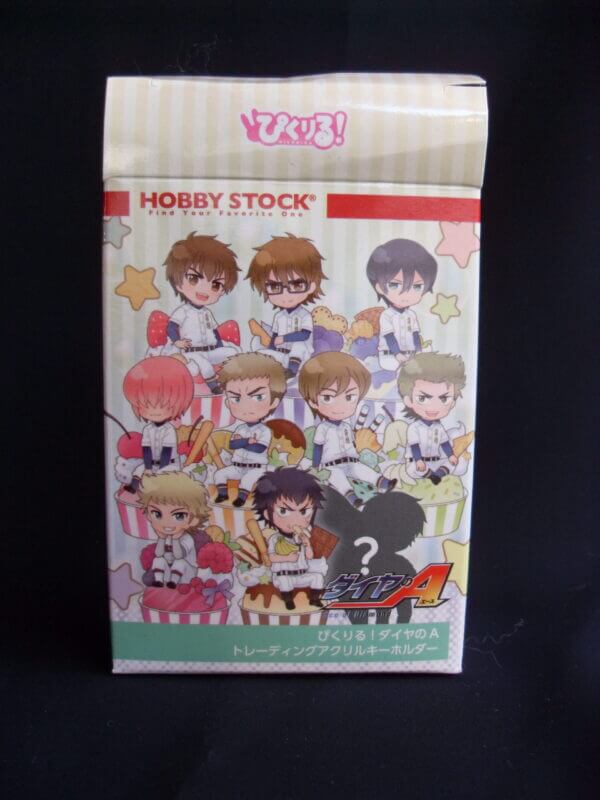 Pic-Lil! Trading Acrylic: Ace of Diamond - Shinji Kanemaru cupcake series, box art view.