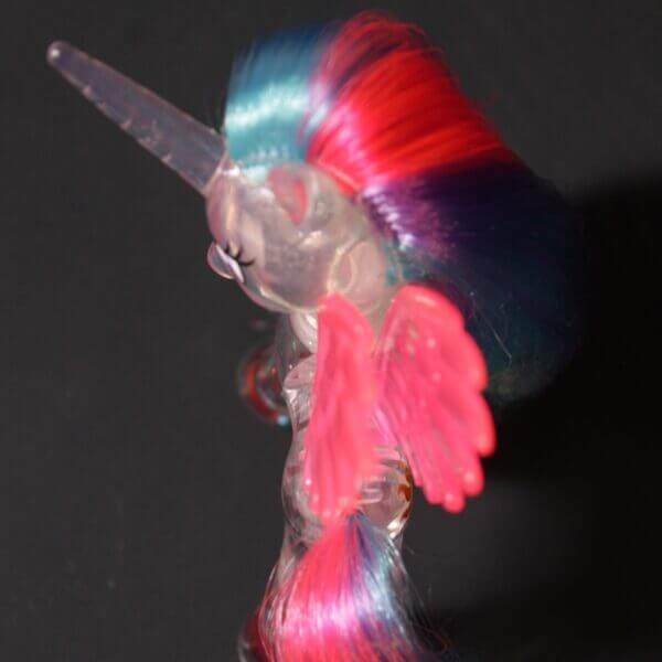 My Little Pony: Generation 4 - Rainbow Shimmer Princess Celestia, back view.