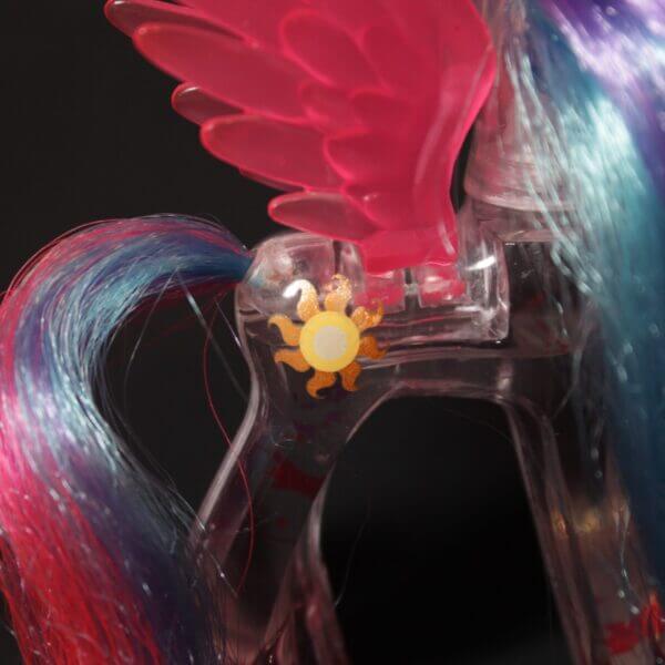 My Little Pony: Generation 4 - Rainbow Shimmer Princess Celestia, Cutie Mark detail.