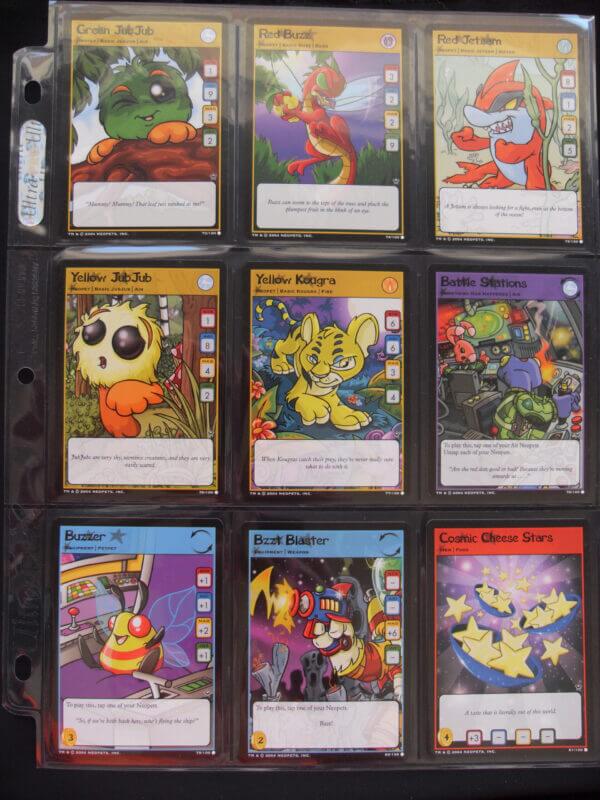 Neopets TCG: Return of Dr. Sloth - Rares, Uncommons, and Commons (7/9).