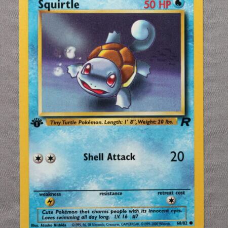 Squirtle (68/82) Team Rocket, 1st Ed