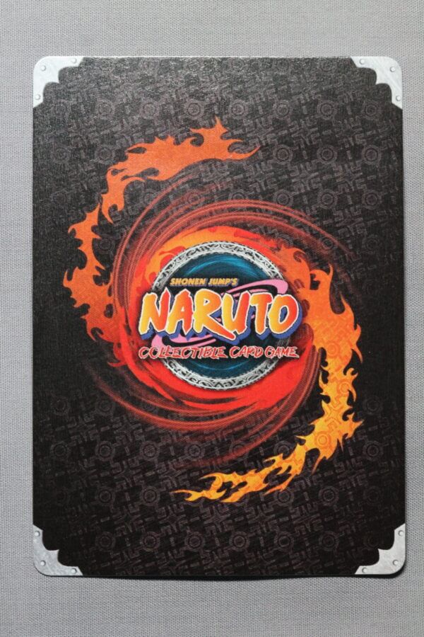 Naruto Uzumaki & Killer Bee (PR 066), the Weekly Shonen Jump promo card, back view.