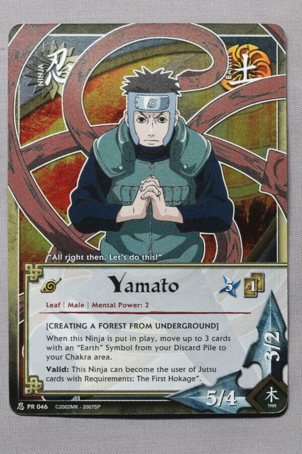 Yamato (PR 046), the Weekly Shonen Jump promo card, front view.