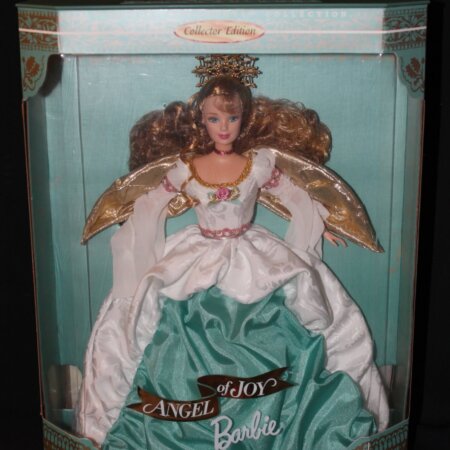 Barbie: Timeless Sentiments - Angel of Joy, front view.