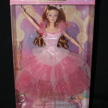 Barbie: Classic Ballet Series - Flower Ballerina from The Nutcracker, front view.