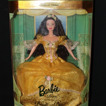 Barbie: Children's Collector Series - Beauty and the Beast, front view.