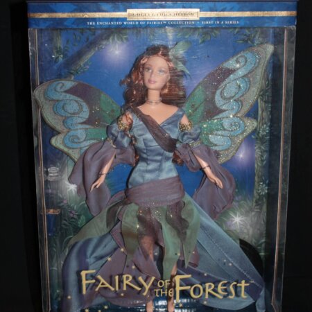 Barbie: Enchanted World of Fairies - Fairy of the Forest, front view.